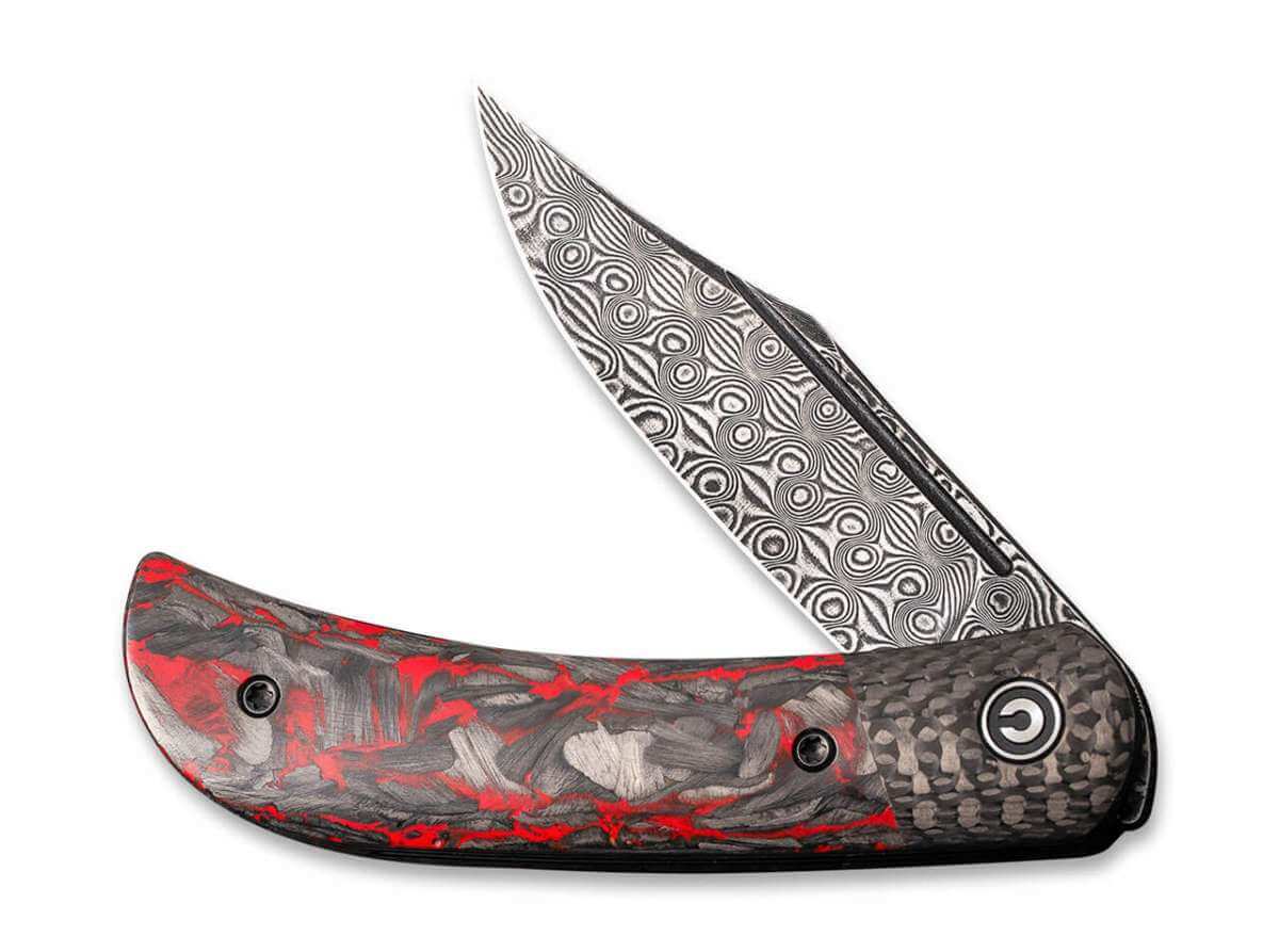 CIVARIZEレフレムKRYロフトスキーCLOTHINGアンコロックAGEM9 CIVIVI Appalachian Drifter II CF Red Damascus | Böker Solingen