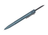 Taschenmesser, Grau, Druckknopf, OTF, D2, Aluminium Taschenmesser, Grau, Druckknopf, OTF, D2, Aluminium