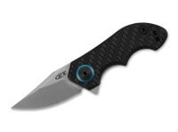 Taschenmesser, Schwarz, Flipper, Framelock, CPM-20CV, Kohlefaser Taschenmesser, Schwarz, Flipper, Framelock, CPM-20CV, Kohlefaser