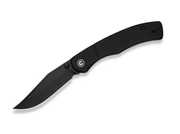 Taschenmesser, Schwarz, Daumenpin, Linerlock, Nitro-V, G10