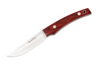 Feststehendes Messer, Braun, X50CrMoV15, Pakkaholz Feststehendes Messer, Braun, X50CrMoV15, Pakkaholz