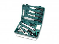 Feststehendes Messer, Schwarz, 420J2, TPR Feststehendes Messer, Schwarz, 420J2, TPR