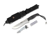 Feststehendes Messer, Schwarz, N690, Micarta Feststehendes Messer, Schwarz, N690, Micarta