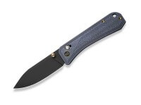 Taschenmesser, Blau, Daumenpin, Crossbar Lock, CPM-S-45VN, Titan Taschenmesser, Blau, Daumenpin, Crossbar Lock, CPM-S-45VN, Titan
