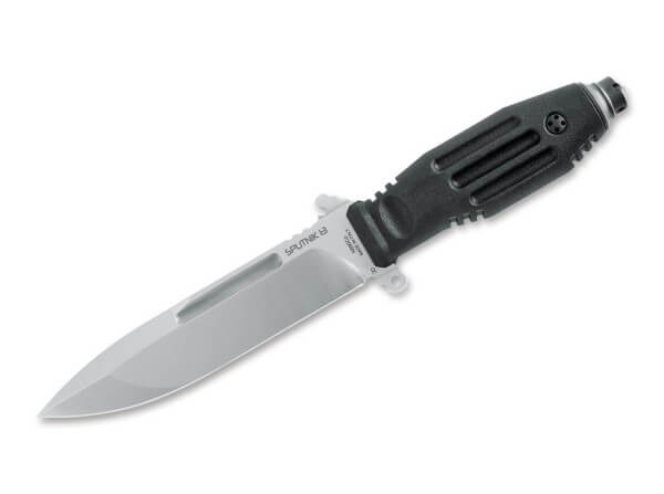 Feststehendes Messer, Schwarz, N690, TPR