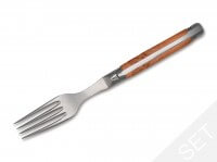 Steakgabel, Braun, Feststehend, Wacholderholz Steakgabel, Braun, Feststehend, Wacholderholz