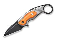 Taschenmesser, Orange, Flipper, Button Lock, CPM-20CV, Titan Taschenmesser, Orange, Flipper, Button Lock, CPM-20CV, Titan