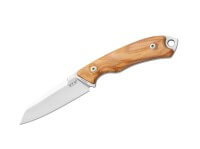 Feststehendes Messer, Braun, MagnaCut, Olivenholz Feststehendes Messer, Braun, MagnaCut, Olivenholz