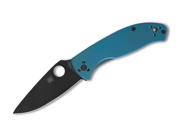 Taschenmesser, Blau, Daumenöffnung, Integral Lock, 8Cr13MoV, Titan