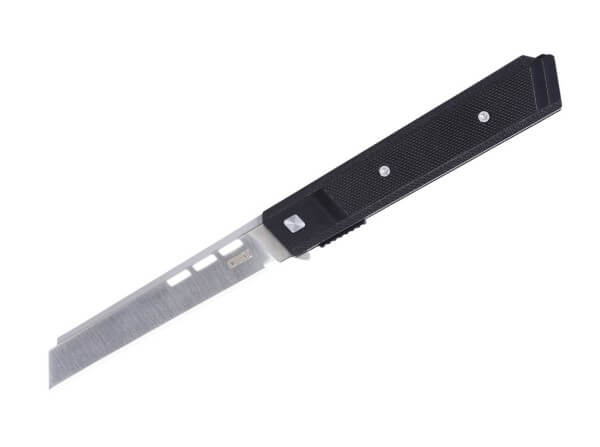 Taschenmesser, Schwarz, Flipper, Linerlock, D2, G10