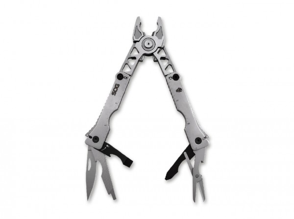 Multitool, Silber, 5Cr15MoV, Edelstahl