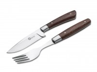 Steakmesser, Braun, Feststehend, Guayacan-Ebenholz Steakmesser, Braun, Feststehend, Guayacan-Ebenholz