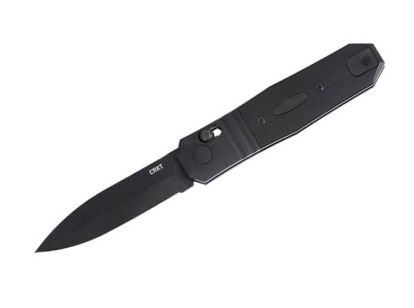 Taschenmesser, Schwarz, Nein, Schieberiegel, MagnaCut, G10