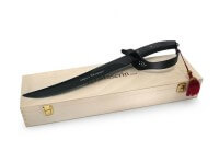 Champagnersäbel, Schwarz, 420, Eichenholz Champagnersäbel, Schwarz, 420, Eichenholz