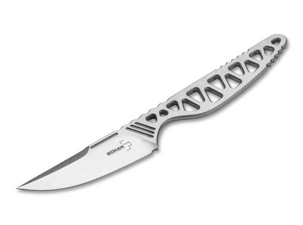 Feststehendes Messer, Silber, Feststehend, 440C, Edelstahl