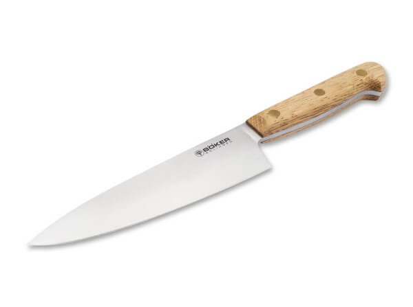 Kochmesser, Braun, Feststehend, 4034, Eichenholz