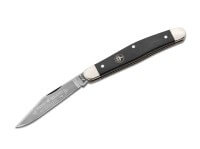 Taschenmesser, Schwarz, Nagelhau, Slipjoint, Kohlenstoffstahl, Ebenholz Taschenmesser, Schwarz, Nagelhau, Slipjoint, Kohlenstoffstahl, Ebenholz