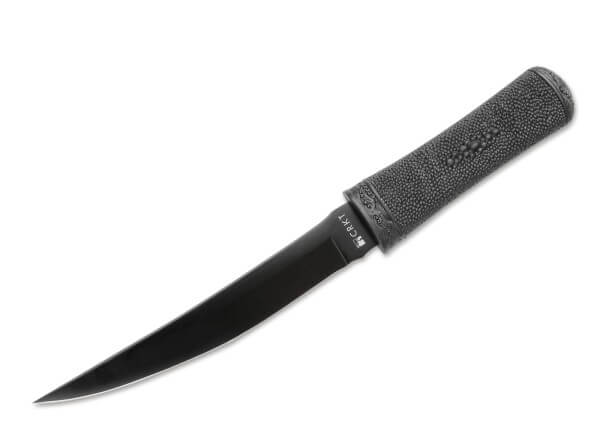 Feststehendes Messer, Grau, Feststehend, 440A, Kunststoff