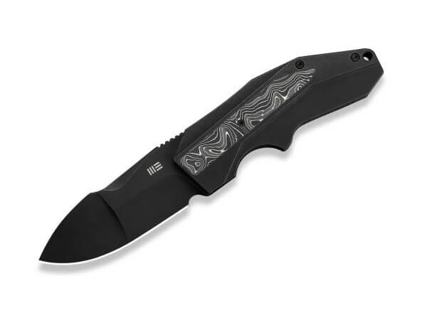 Taschenmesser, Schwarz, Flipper, Framelock, CPM-20CV, Titan