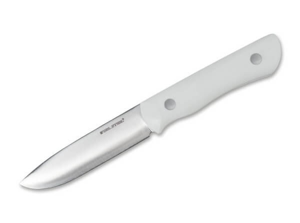 Feststehendes Messer, Weiß, D2, G10