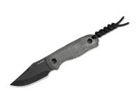 Feststehendes Messer, Grau, AEB-L, Micarta Feststehendes Messer, Grau, AEB-L, Micarta