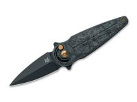 Taschenmesser, Schwarz, Flipper, Radius Lock, M390, Kohlefaser Taschenmesser, Schwarz, Flipper, Radius Lock, M390, Kohlefaser