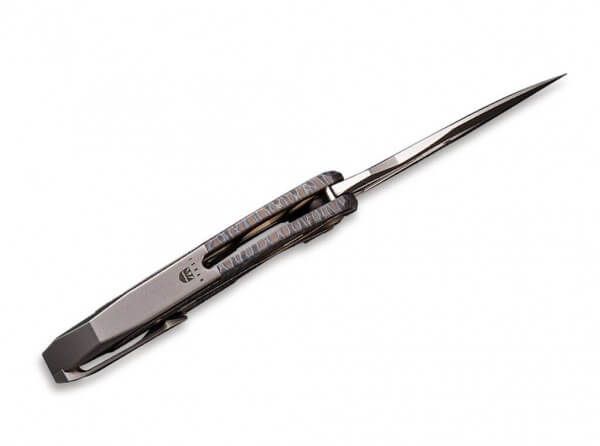 Taschenmesser, Mehrfarbig, Flipper, Framelock, M390, Titan