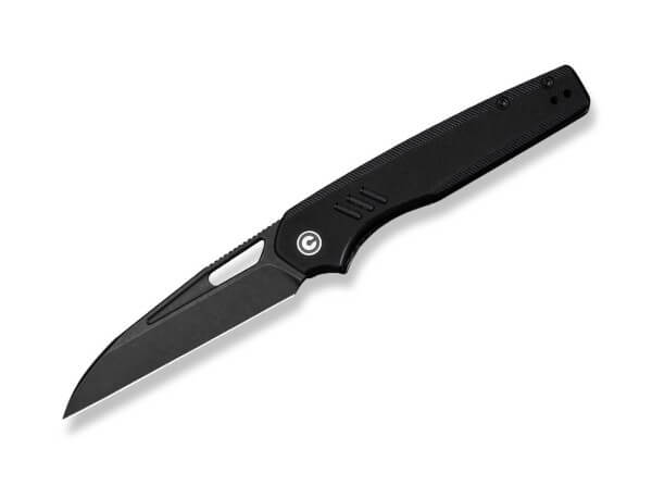 Taschenmesser, Schwarz, Flipper, Linerlock, 14C28N, G10