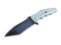 Taschenmesser, Grün, Flipper, Framelock, CPM-S-35VN, Titan Taschenmesser, Grün, Flipper, Framelock, CPM-S-35VN, Titan