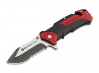 Taschenmesser, Rot, Flipper, Linerlock, 7Cr17MoV, Aluminium Taschenmesser, Rot, Flipper, Linerlock, 7Cr17MoV, Aluminium