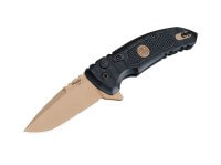 Taschenmesser, Schwarz, Flipper, Druckknopf, 154CM, G10 Taschenmesser, Schwarz, Flipper, Druckknopf, 154CM, G10