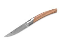 Taschenmesser, Braun, Nagelhau, Slipjoint, 12C27, Olivenholz Taschenmesser, Braun, Nagelhau, Slipjoint, 12C27, Olivenholz