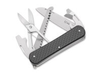 Taschenmesser, Schwarz, Nagelhau, Slipjoint, M390, Kohlefaser Taschenmesser, Schwarz, Nagelhau, Slipjoint, M390, Kohlefaser