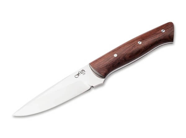 Feststehendes Messer, Braun, 440B, Palisanderholz