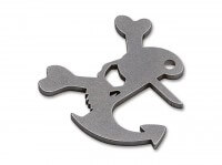 Schlüsselanhänger, Grau, Edelstahl Schlüsselanhänger, Grau, Edelstahl