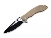 Taschenmesser, Khaki, Flipper, Linerlock, VG-10, G10 Taschenmesser, Khaki, Flipper, Linerlock, VG-10, G10