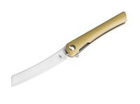 Taschenmesser, Gold, Flipper, Linerlock, CPM-S-35VN, Titan Taschenmesser, Gold, Flipper, Linerlock, CPM-S-35VN, Titan