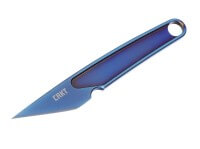 Feststehendes Messer, Blau, Titan, Titan Feststehendes Messer, Blau, Titan, Titan