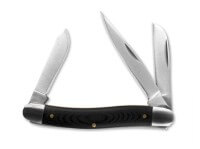 Taschenmesser, Schwarz, Nagelhau, Slipjoint, 7Cr17MoV, G10 Taschenmesser, Schwarz, Nagelhau, Slipjoint, 7Cr17MoV, G10