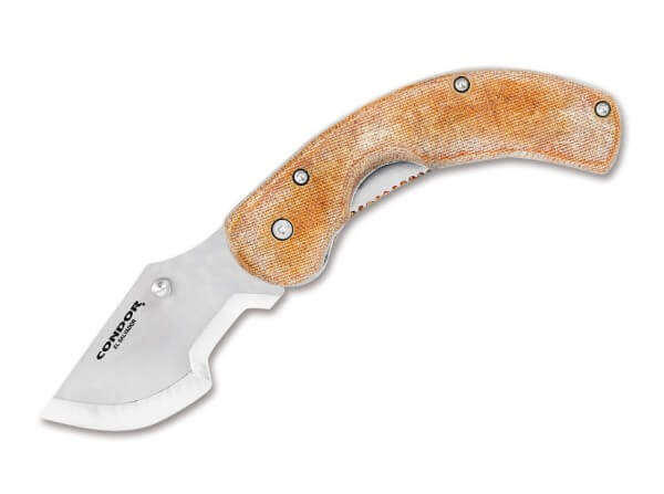 Taschenmesser, Braun, Daumenpin, Linerlock, 1095, Micarta