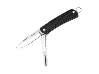 Taschenmesser, Schwarz, Nagelhau, Slipjoint, 12C27, G10 Taschenmesser, Schwarz, Nagelhau, Slipjoint, 12C27, G10