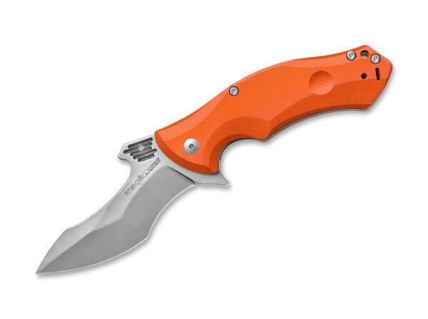 Taschenmesser, Orange, Wave, Linerlock, N690, G10