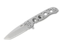 Taschenmesser, Silber, Flipper, Framelock, 12C27, Edelstahl Taschenmesser, Silber, Flipper, Framelock, 12C27, Edelstahl