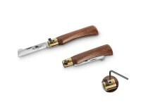 Taschenmesser, Braun, Nagelhau, Twist Lock, 420, Walnussholz Taschenmesser, Braun, Nagelhau, Twist Lock, 420, Walnussholz