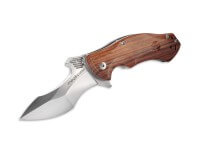 Taschenmesser, Braun, Flipper, Linerlock, N690, Cocoboloholz Taschenmesser, Braun, Flipper, Linerlock, N690, Cocoboloholz