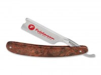 Rasiermesser, Braun, Kohlenstoffstahl, Maserbirkenholz Rasiermesser, Braun, Kohlenstoffstahl, Maserbirkenholz