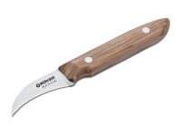 Kochmesser, Braun, Feststehend, X50CrMoV15, Olivenholz Kochmesser, Braun, Feststehend, X50CrMoV15, Olivenholz