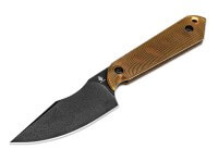 Feststehendes Messer, Gelb, CPM-3V, Kunststoff Feststehendes Messer, Gelb, CPM-3V, Kunststoff