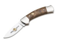 Taschenmesser, Braun, Backlock, 440C, Maserbirkenholz Taschenmesser, Braun, Backlock, 440C, Maserbirkenholz