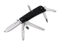 Taschenmesser, Schwarz, Daumenpin, Linerlock, 12C27, G10 Taschenmesser, Schwarz, Daumenpin, Linerlock, 12C27, G10